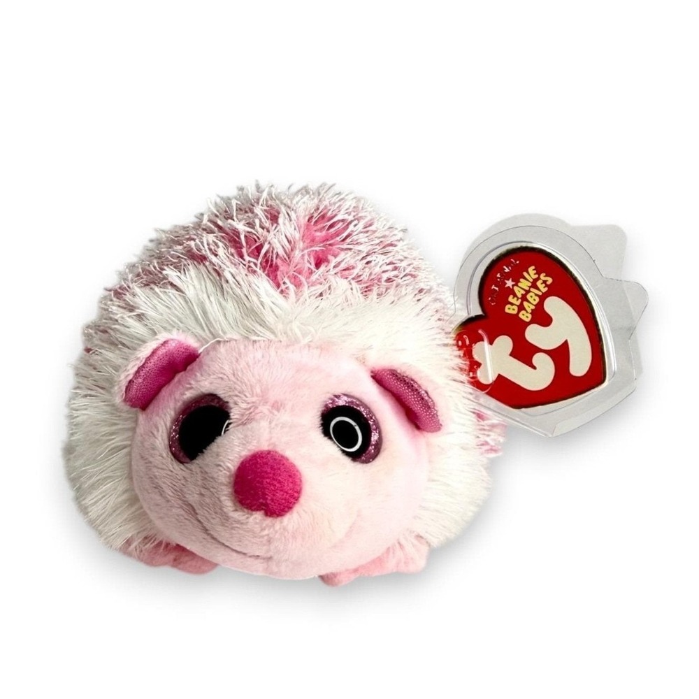 Mrs. Prickly the Hedgehog | Rosy Garden Sweetie | Mint Heart Tag TY Beanie Baby